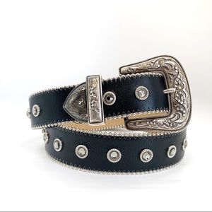 LEATHEROCK | Studded  Leather Belt